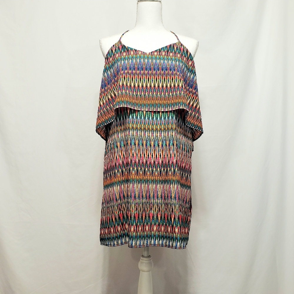 Everly Tiered Dress Sz Small EUC - Picture 2 of 7